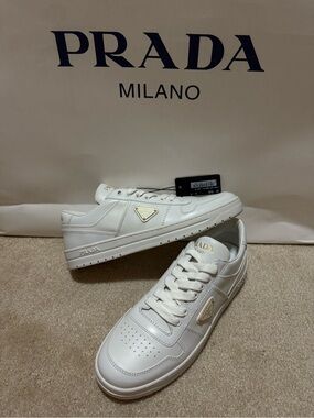 Prada Leather Sneakers